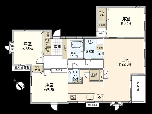 間取図(平面図)