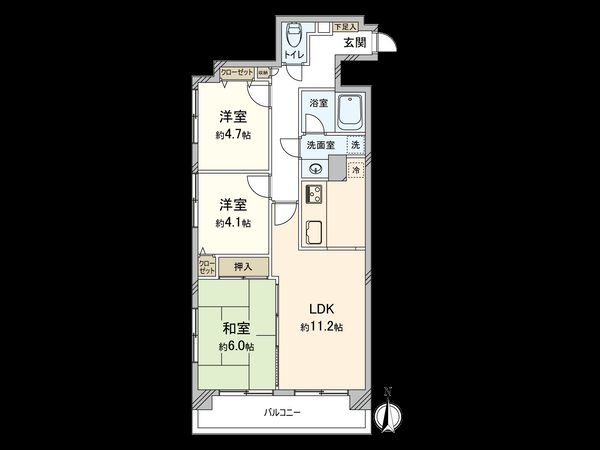 間取図(平面図)