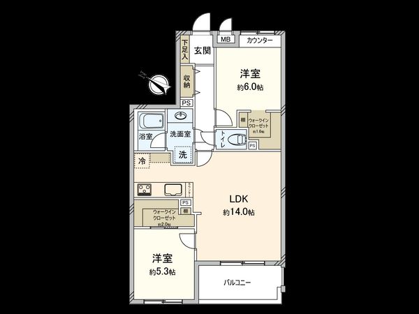 間取図(平面図)