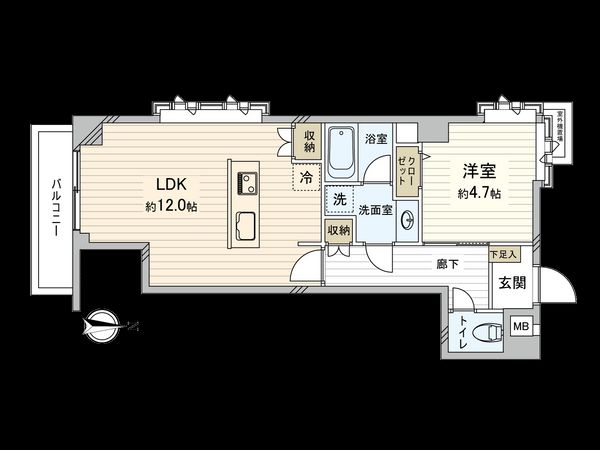 ライオンズマンション高円寺北 間取図(平面図) ライオンズマンション高円寺北 間取図(平面図)