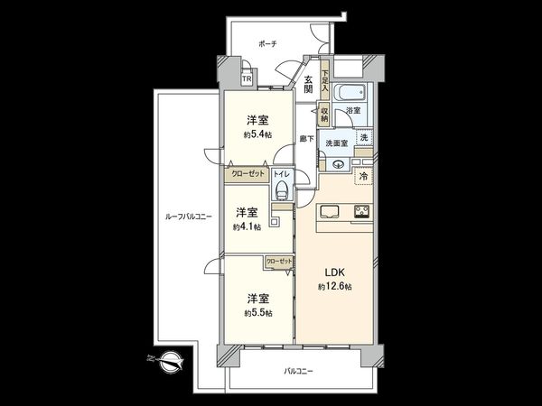 ザ・ウィンベル高円寺 間取図(平面図) ザ・ウィンベル高円寺 間取図(平面図)