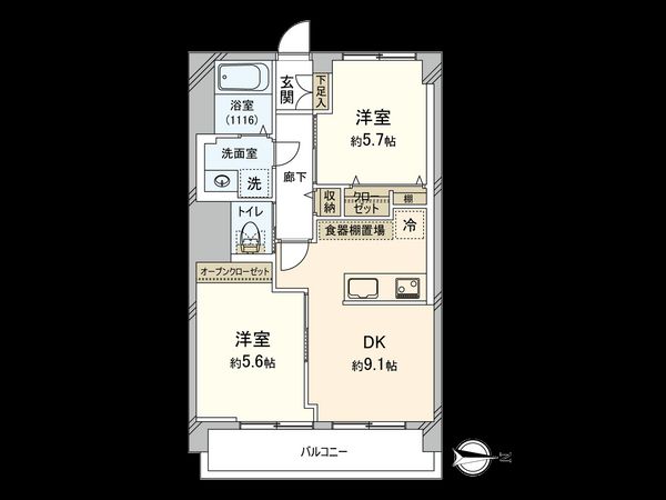 高円寺サマリヤマンション 間取図(平面図) 高円寺サマリヤマンション 間取図(平面図)