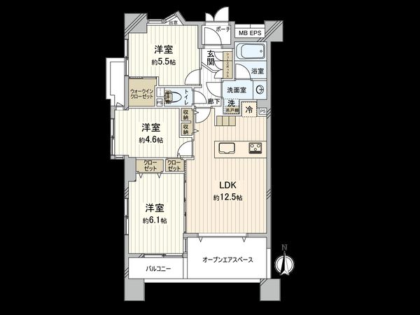 グランシティ杉並高円寺 間取図(平面図) 間取図(平面図)