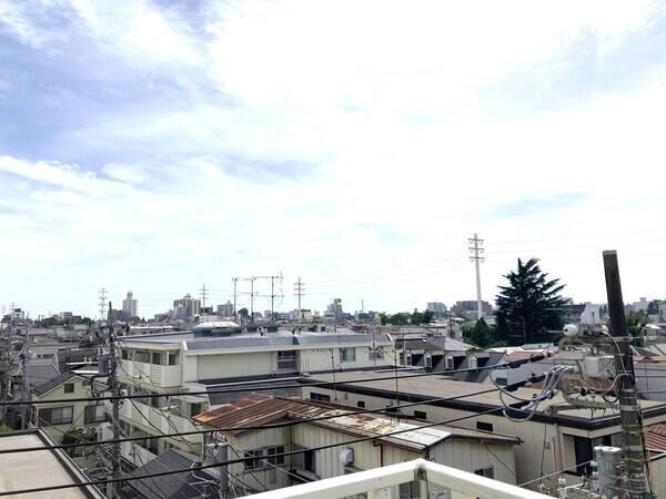 高円寺ニューナショナルコート バルコニーからの眺望