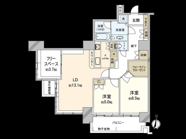 間取図(平面図)