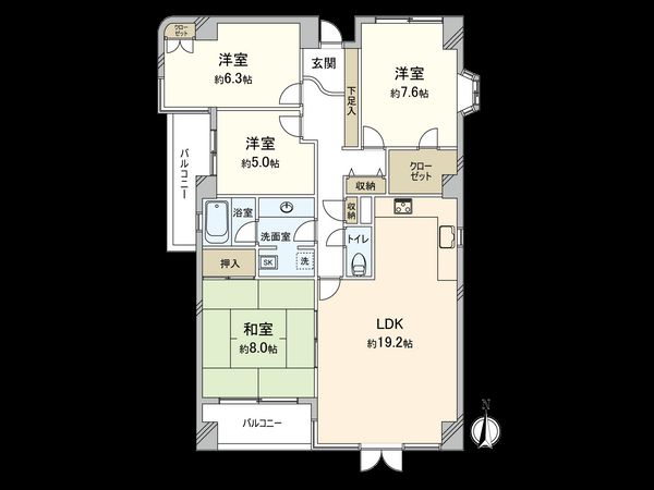 間取図(平面図)