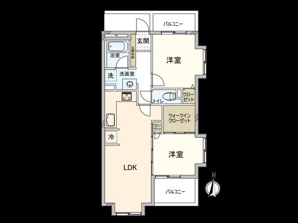 レジェンド杉並ガーデン 間取図(平面図)