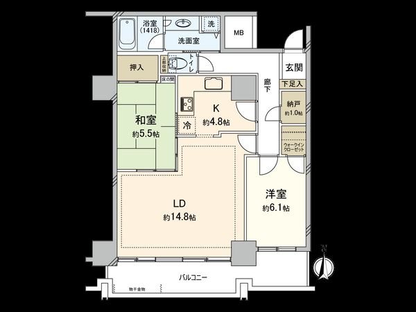 間取図(平面図)