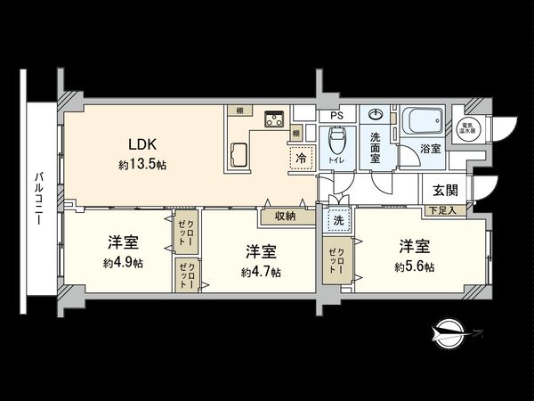 間取図(平面図)