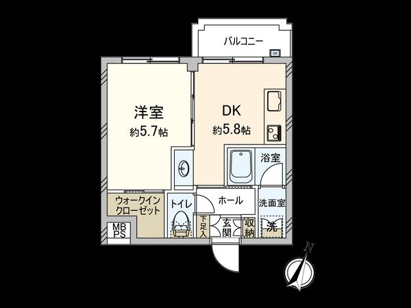 エムエスマンション阿佐谷 間取図(平面図) エムエスマンション阿佐谷 間取図(平面図)