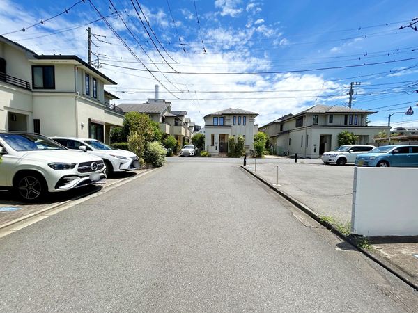 高井戸西1丁目 土地 前面道路含む外観