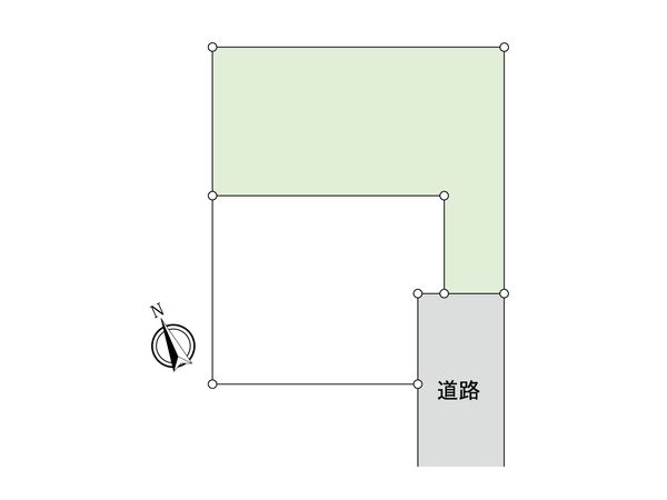 上高井戸2丁目 土地 区画図 上高井戸2丁目 土地 区画図