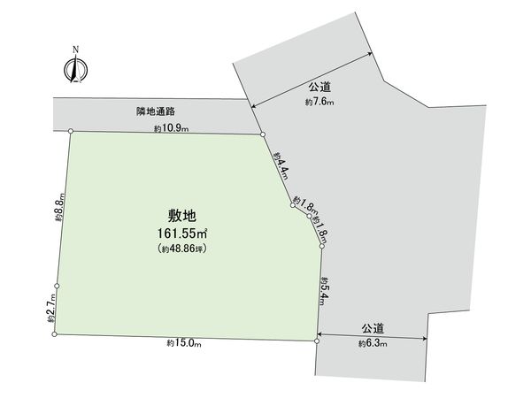 高井戸西1丁目 土地 区画図 高井戸西1丁目 土地 区画図