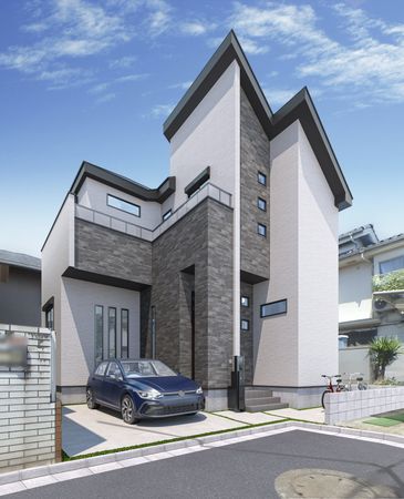 上高井戸2丁目 新築戸建 外観パース図 上高井戸2丁目 新築戸建 外観パース図