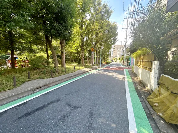 前面道路の様子