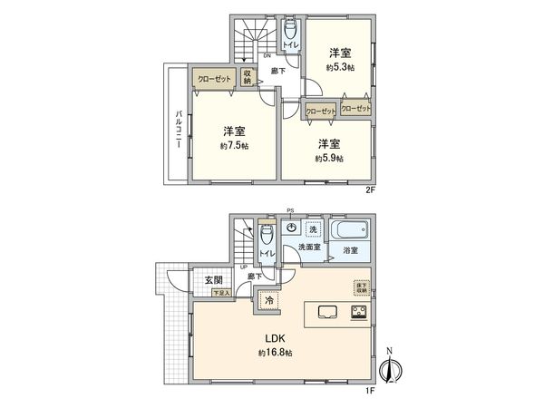 間取図(平面図)