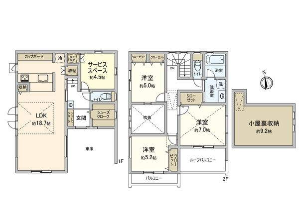 間取図(平面図)