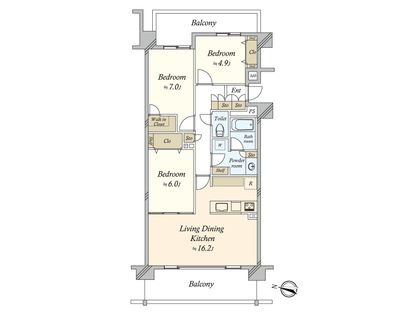 間取図(平面図)