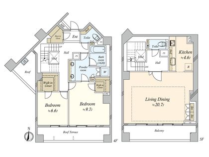 間取図(平面図) 間取図(平面図)