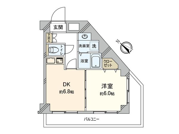 ガラシティ高井戸 間取図(平面図)
