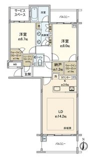 間取図(平面図)