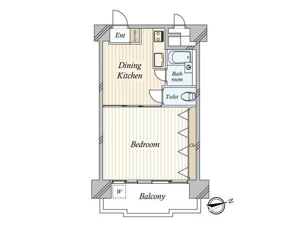 高井戸永谷マンション 間取図(平面図) 高井戸永谷マンション 間取図(平面図)