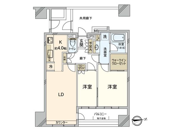 パークホームズ高井戸グランファステール 間取図(平面図) パークホームズ高井戸グランファステール 間取図(平面図)