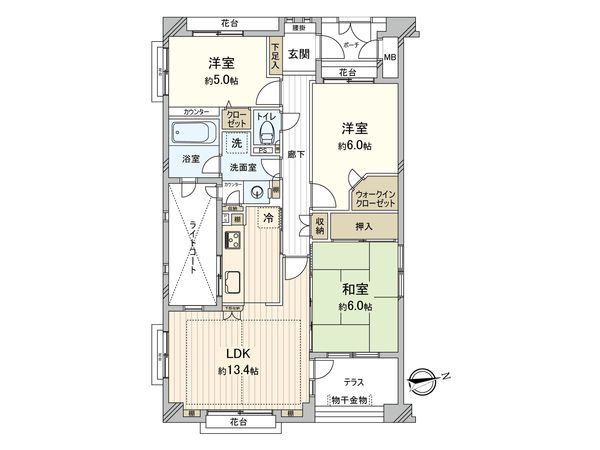 間取図(平面図)