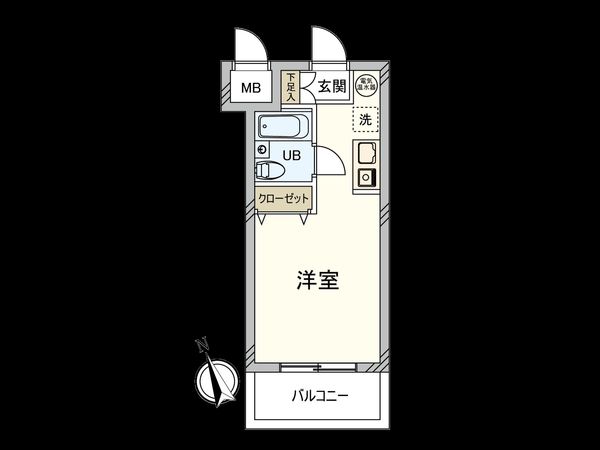 メゾン・ド・ビザール 間取図(平面図) メゾン・ド・ビザール 間取図(平面図)