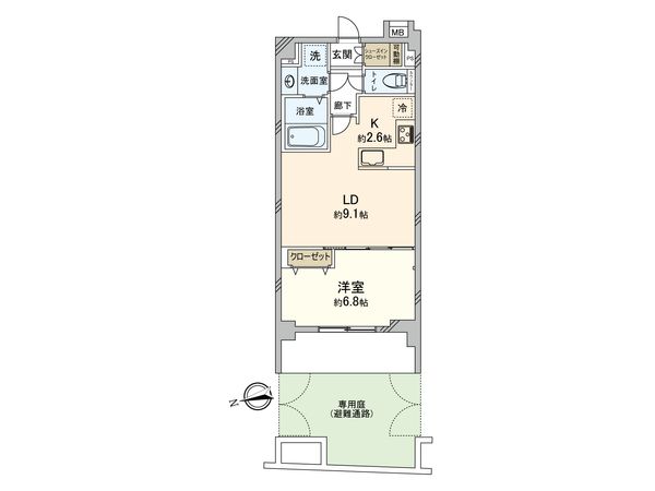 間取図(平面図)