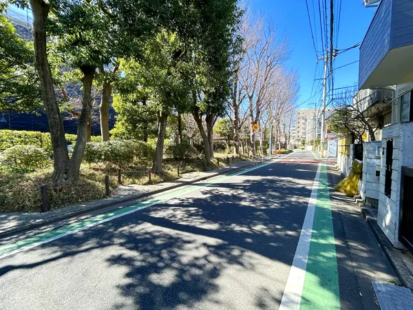 前面道路の様子