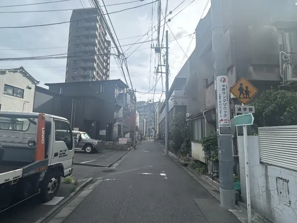 前面道路