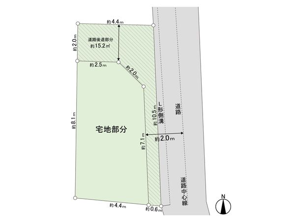 中野区本町6丁目土地 区画図 区画図