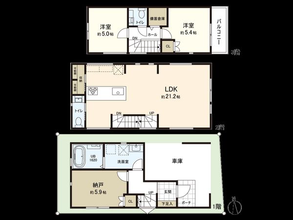 間取図(平面図)