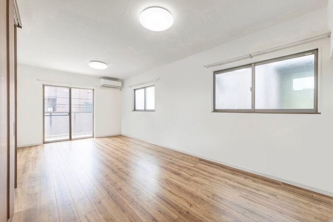 中野区中野1丁目 戸建 リビング