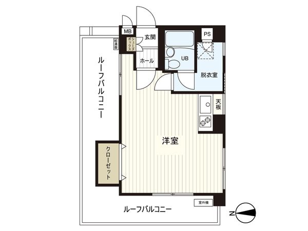 矢崎コープ 間取図(平面図)