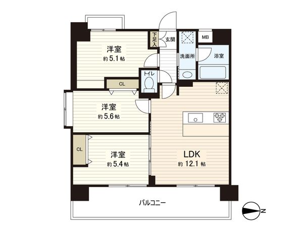 間取図(平面図)