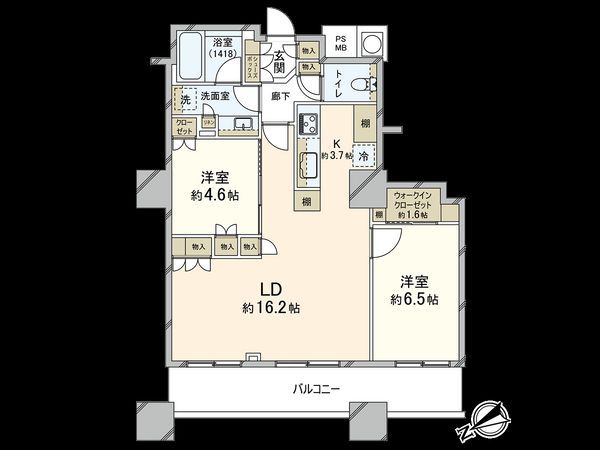 ザ・パークハウス西新宿タワー60 間取図(平面図) ザ・パークハウス西新宿タワー60 間取図(平面図)