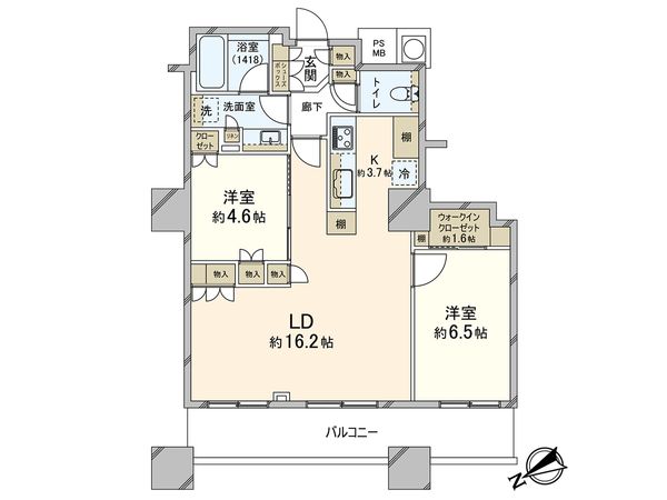 ザ・パークハウス西新宿タワー60 間取図(平面図) ザ・パークハウス西新宿タワー60 間取図(平面図)