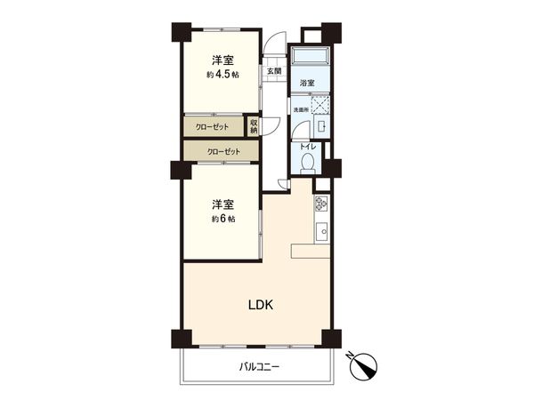 南台ヒルズ 間取図(平面図)