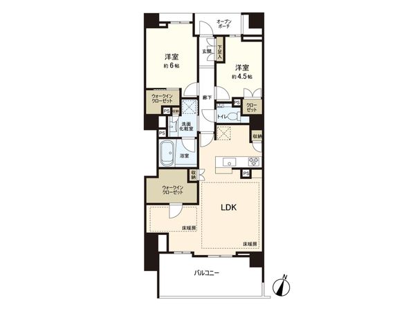 間取図(平面図)