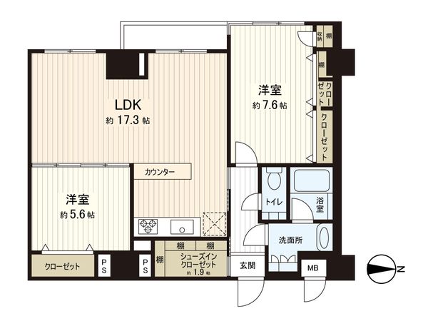ヴェルティ中野 間取図(平面図) 間取図(平面図)