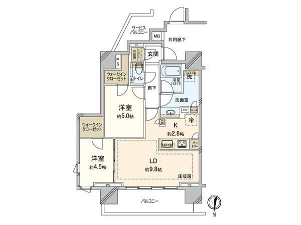 間取図(平面図)