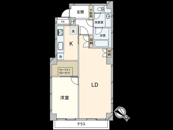 パレス池田山 間取図(平面図) 間取図(平面図)