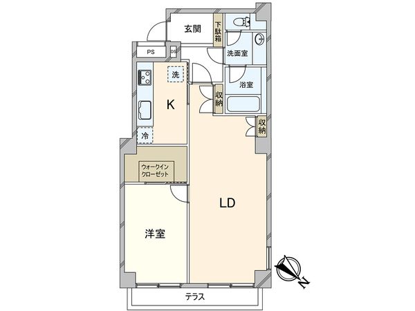 パレス池田山 間取図(平面図)