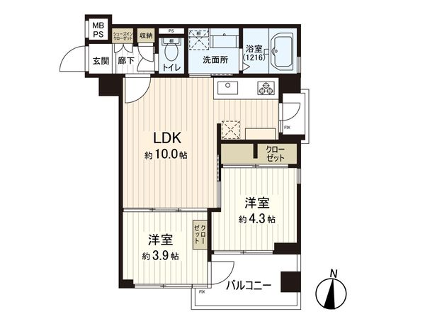 間取図(平面図)