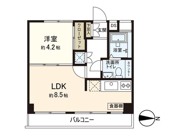 弥生町ファミリーマンション 間取図(平面図) 弥生町ファミリーマンション 間取図(平面図)
