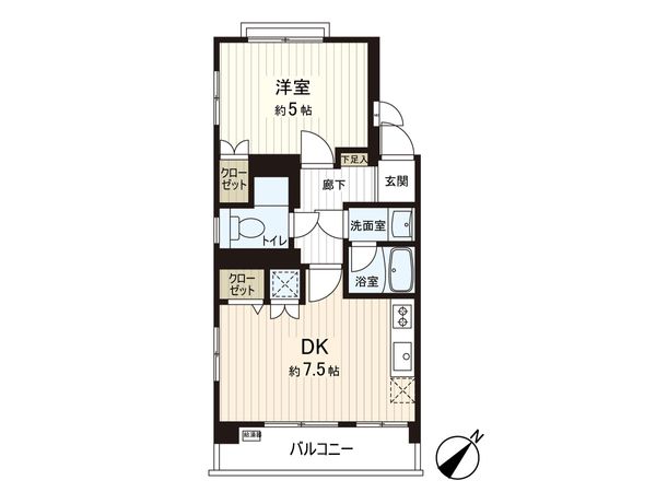 中野南台第2ローヤルコーポ 間取図(平面図) 中野南台第2ローヤルコーポ 間取図(平面図)
