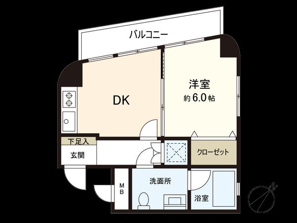 マンションヴィップ中野坂上 間取図(平面図) マンションヴィップ中野坂上 間取図(平面図)