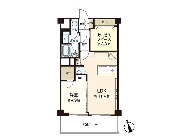 中野サニーパレス 間取図(平面図) 中野サニーパレス 間取図(平面図)